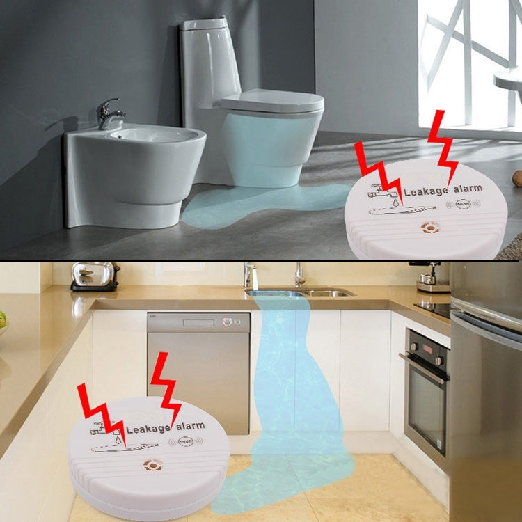 360 Degrees Water Leak Detector Sensor 85dB Volume Water Leakage Alarm for Home Kitchen, Toilet, Floor, HH-LS518 360 Degrees Water Leak Detector Sensor 85dB Volume Water Leakage Alarm for Home Kitchen, Toilet, Floor, HH-LS518
